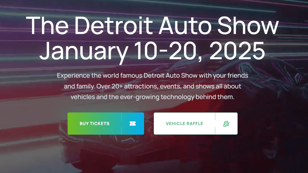 North American International Autoshow 2025 (NAIAS) CMO Marketing Solutions